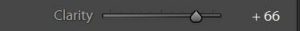 Clarity sliders